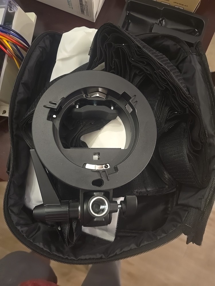 GODOX Softbox with S Type Bracket Bowens S Mount Holder Foldable Mini Size 8080