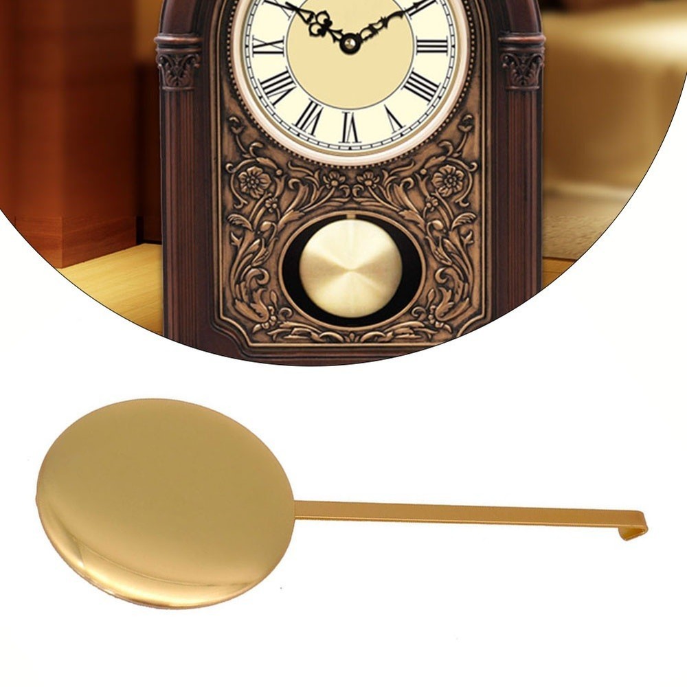 Clock Pendulum Pendulum DIY High Gloss Gold Swing Movement High Quality