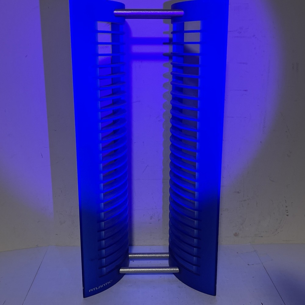 ATLANTIC 25 CD Blue Tower Rack Storage Holder Organizer #01 (Approximately 16")