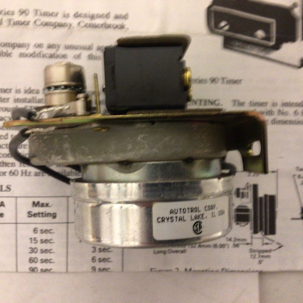 Industrial Timer Company Delay Timer 831402-001