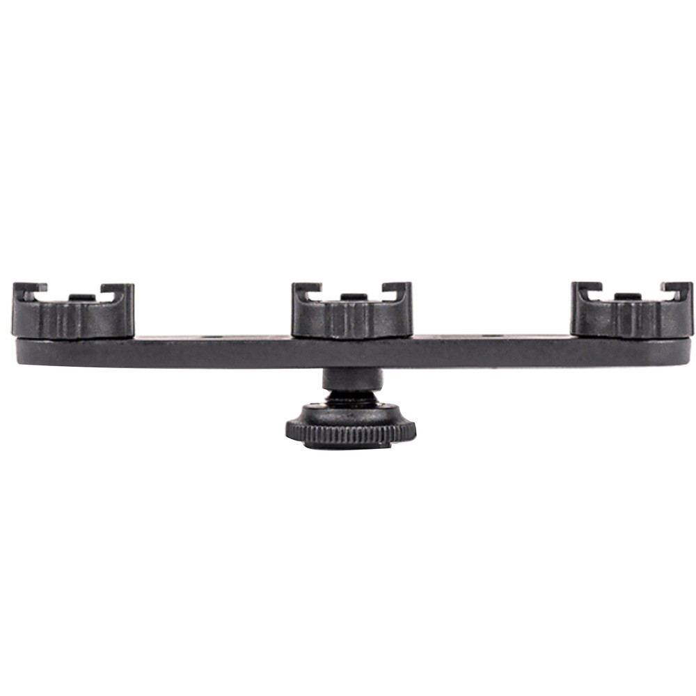 Triple Mount Bracket for Fill Light Bracket Mount Adapter Holder For Camera