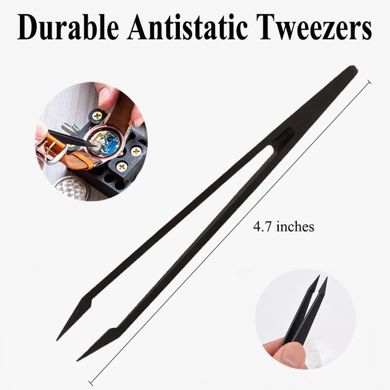 Watch Battery Tool, 3 Point Large Wrench for Wristwatch Case Back Open, Back ...