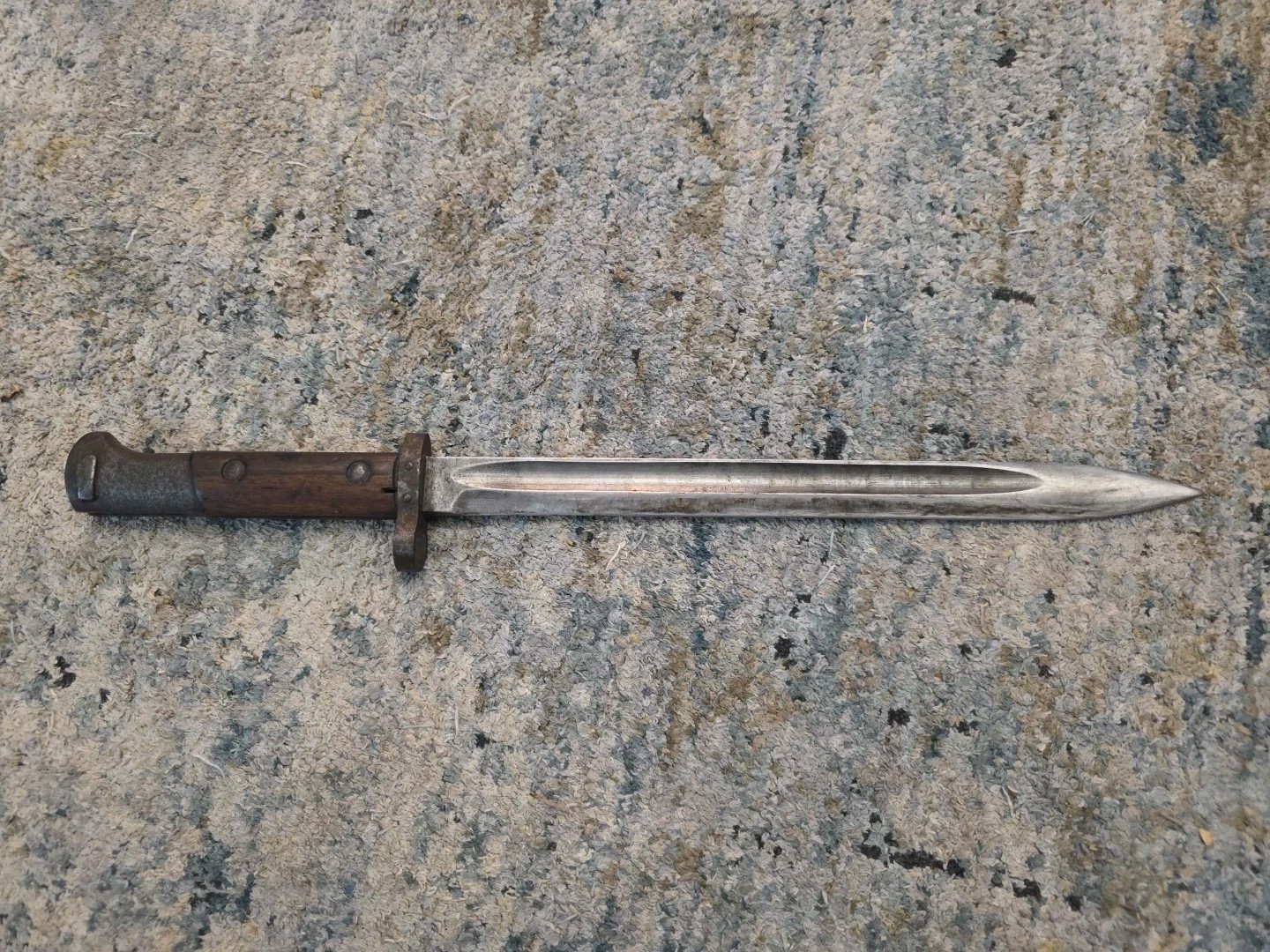 CSZ- H Bayonet & Matching Scabbard Original WWII