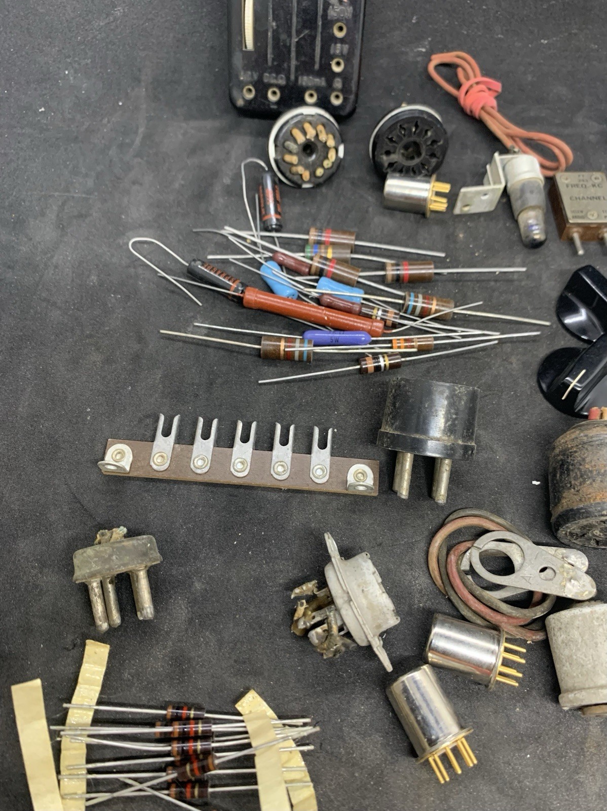 Misc. Radio and Electrical Parts * FROM HAM / ANTIQUE RADIO ESTATE * (A205)