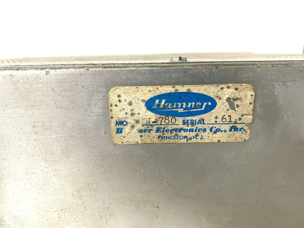 Log-lin Ratemeter Hamner N-780