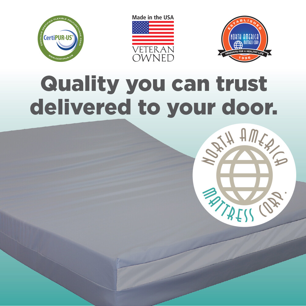 TWIN BED-WETTING MATTRESS 75" x 39" x 5"