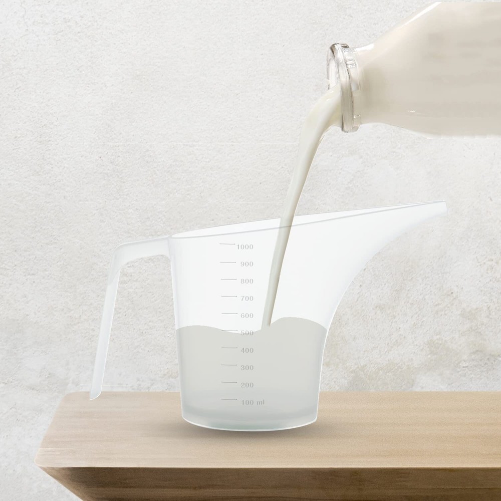 Funnel Pitcher For Soap Making Large Capacity Easy Pour Container With Long Spou