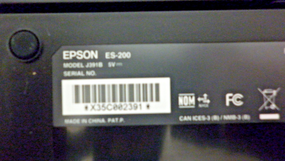 Epson WorkForce ES-200 Document Scanner