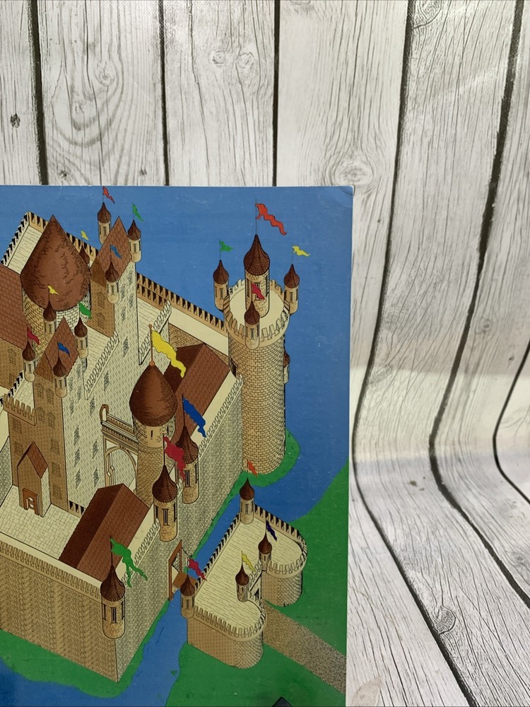 D&D Hiregaards Castle Map/Guide 1990 TSR Campaign Setting Accessory ￼