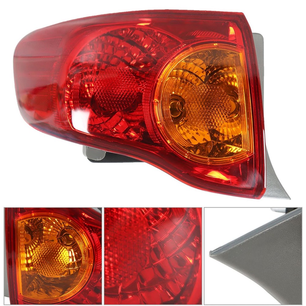 Left Tail Light for Corolla 2009-2010 8155002460 Driver Side