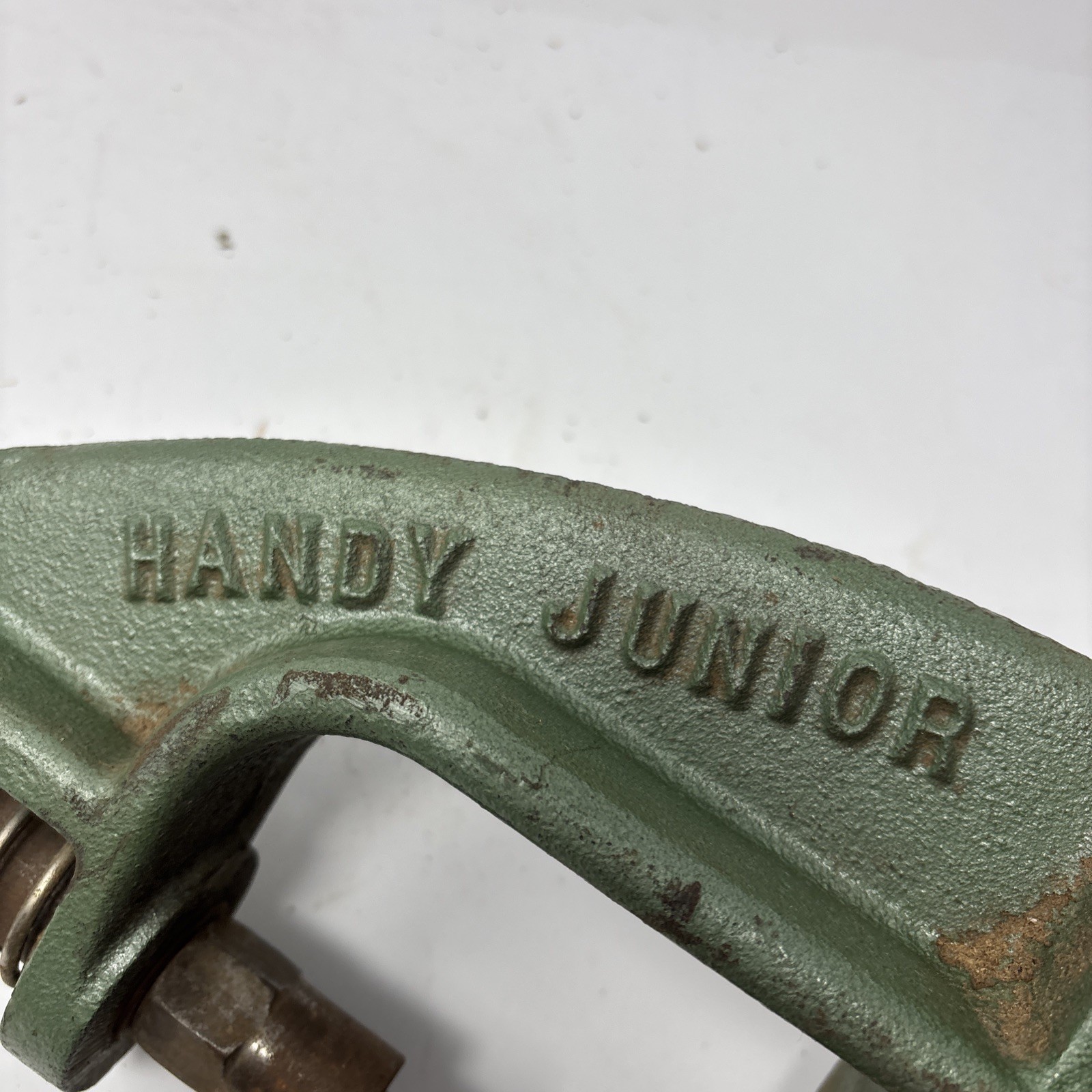 Vtg Handy Junior Button Press Machine Handy Button Co. Chicago USA Works