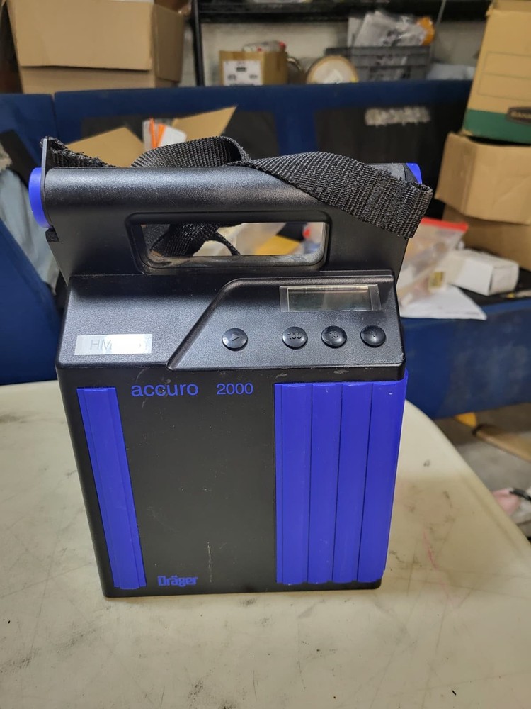 USED DRAGER ACCURO 2000 PUMP GAS ANALYZER TYPE 6400200