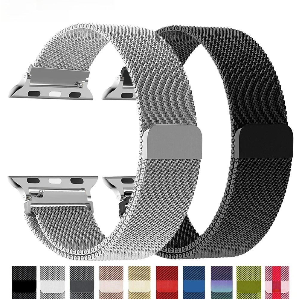 Milanese Loop Metal Watch Band Strap For Apple Watch 11 10 9 8 7 6 5 4 Ultra 3