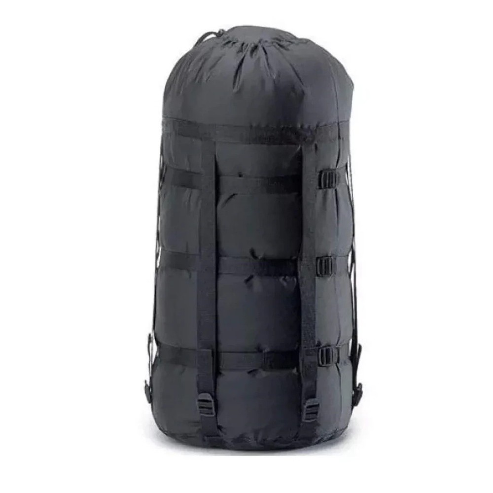 USGI Large Compression Stuff Sack for Modular Sleep System black 9 strap MSS