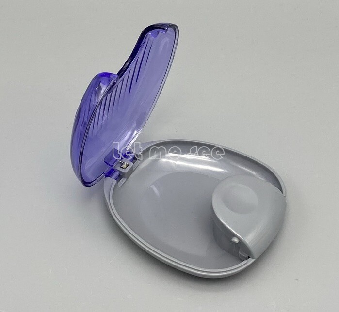 Dental Plastic Orthodontic Teeth Retainer Aligner Case Denture Storage Box