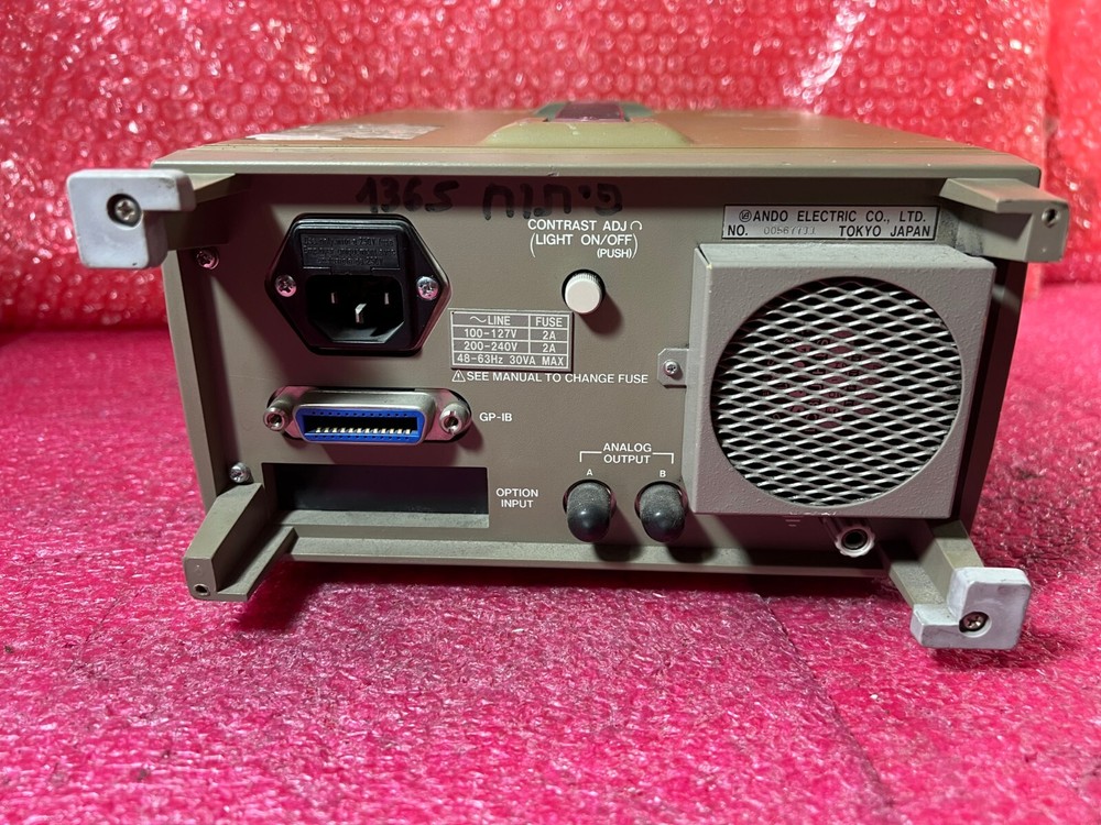 Ando Aq-2105b Optical Power Meter