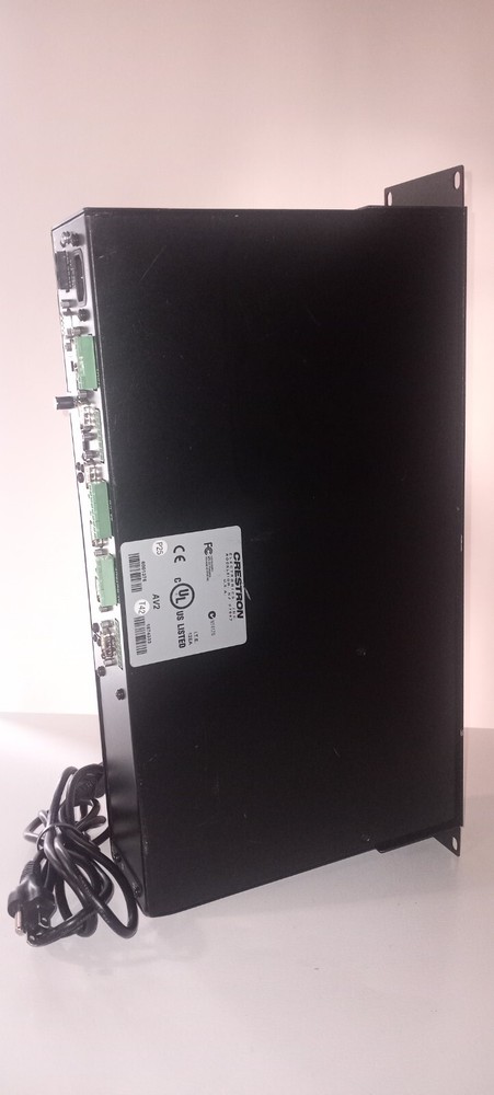 RACK MOUNT CRESTRON AV2 AUDIO CONTROL PROCESSOR, USA; FOR HOME OR OFFICE, GREAT!