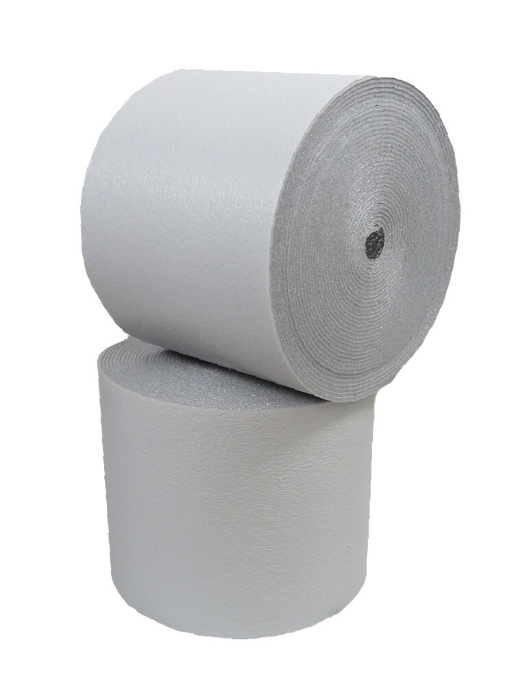 200sqft Reflective Solid White Foil Foam Core 1/4" Insulation Barrier 5FT X 40FT