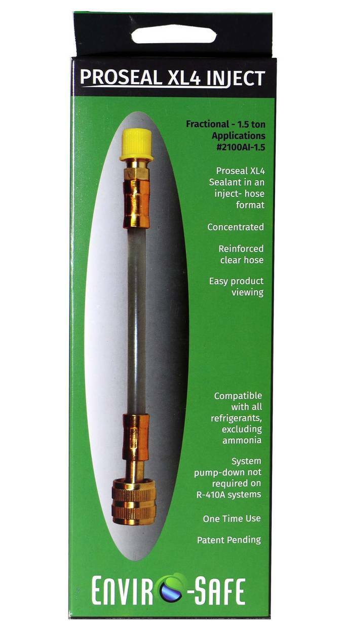 ac leak sealant,easy seal, Direct Inject, Envirosafe, R22, R12, R1234yf, R134a