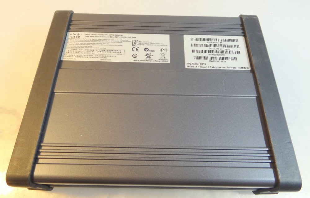 Cisco CIVS-SENC-8P 4-camera video encoder