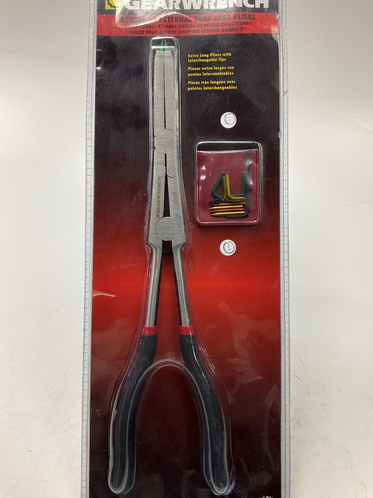 GEARWRENCH 82033 Double-X External Snap Ring Pliers