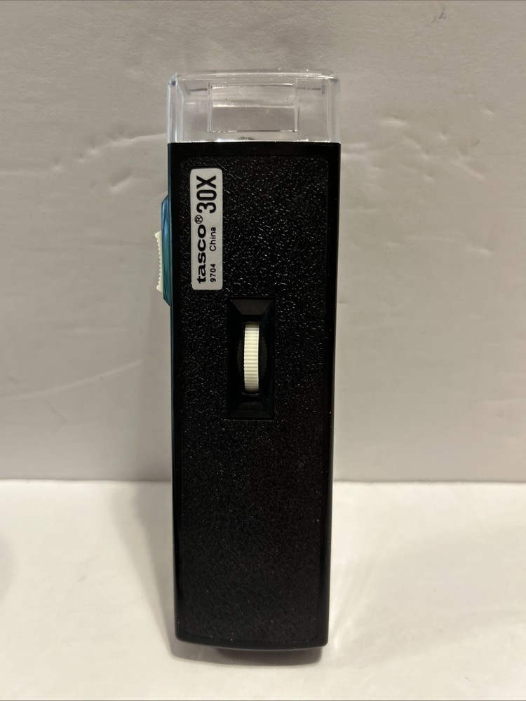 Tasco 30X Illuminated Microscope Model 9704 with Case