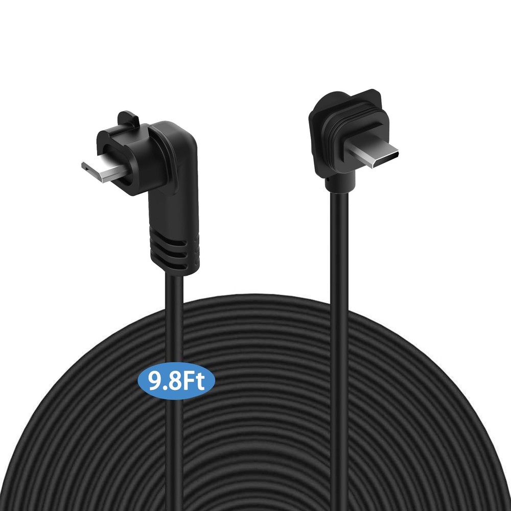 Shyueda Solar Panel Extension Cable for Blink Camera - Expandable Power