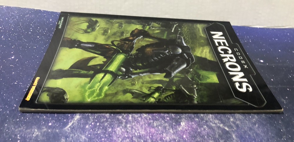 Codex Necrons Games Workshop Warhammer 40K Book 2002