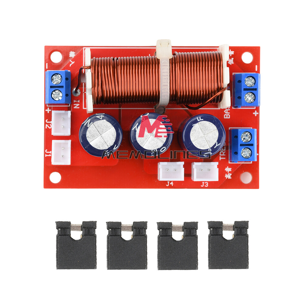 2 Way Speaker Frequency Divider Audio Crossover Board 100Hz-10KHz Adjustable