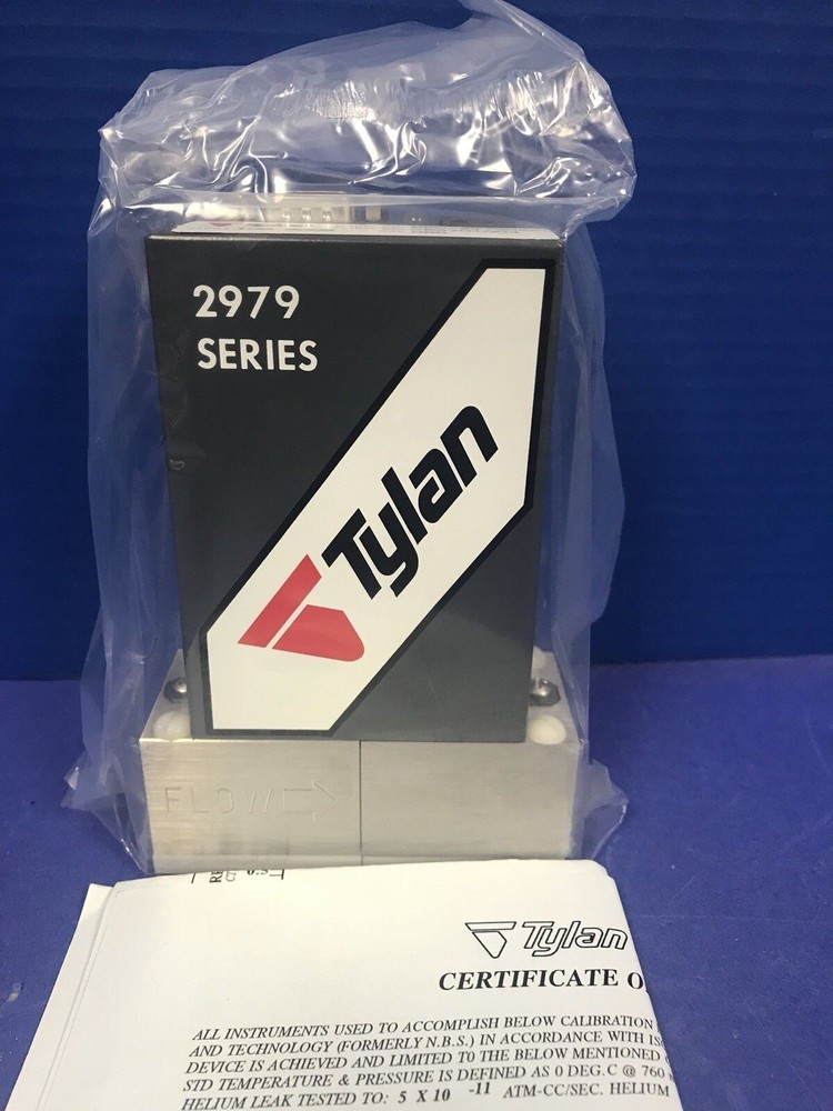 Tylan 2979 MFC Mass Flow Controller HBR, 100 SCCM, Block Mount, Refrb