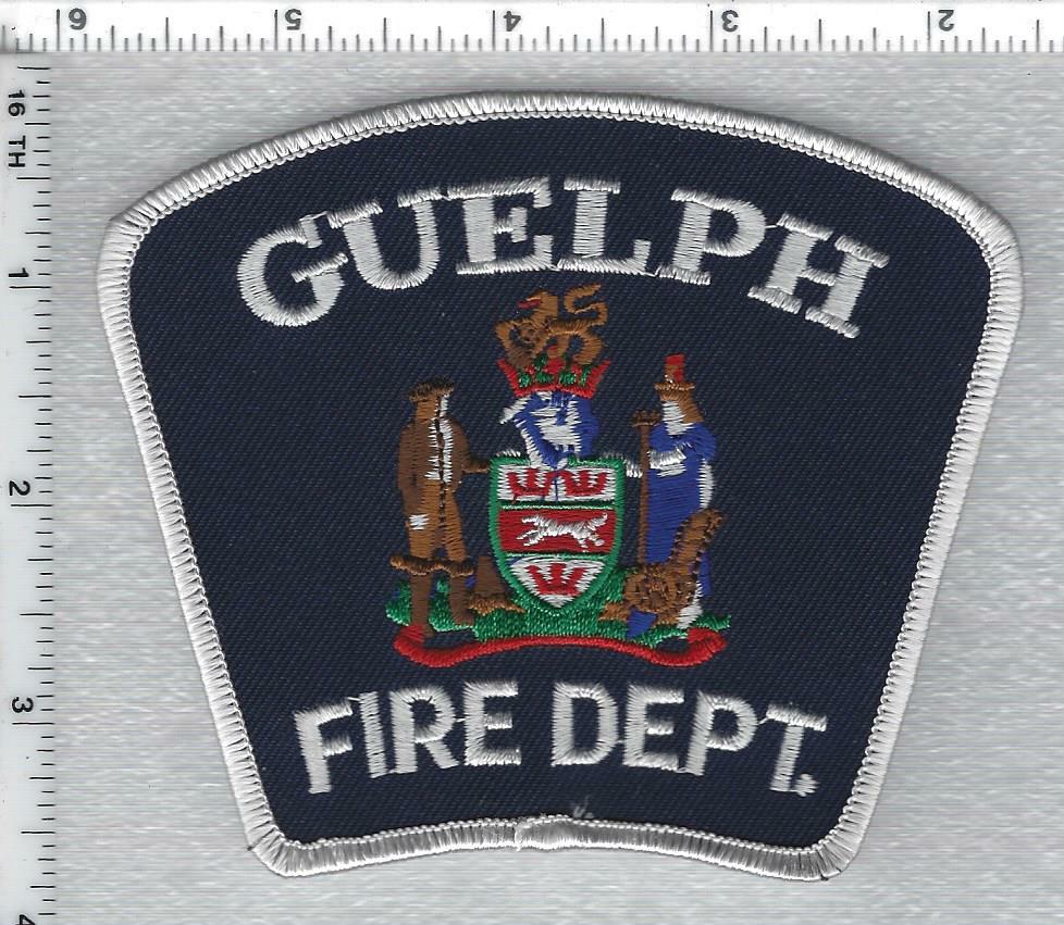 Guelph Fire Department (Ontario, Canada) Shoulder Patch