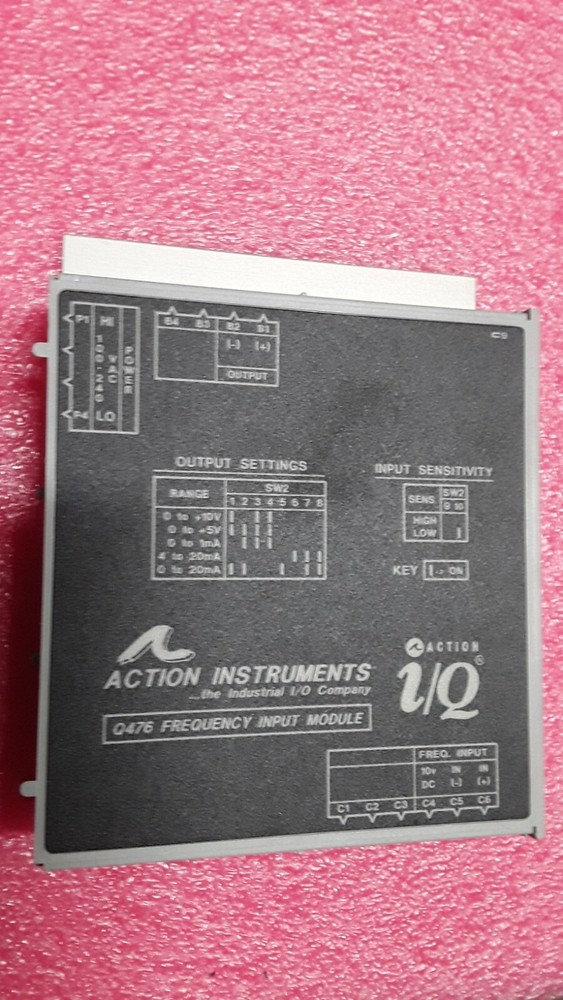 Action Instruments Q476 Frequency Input Module FREQ