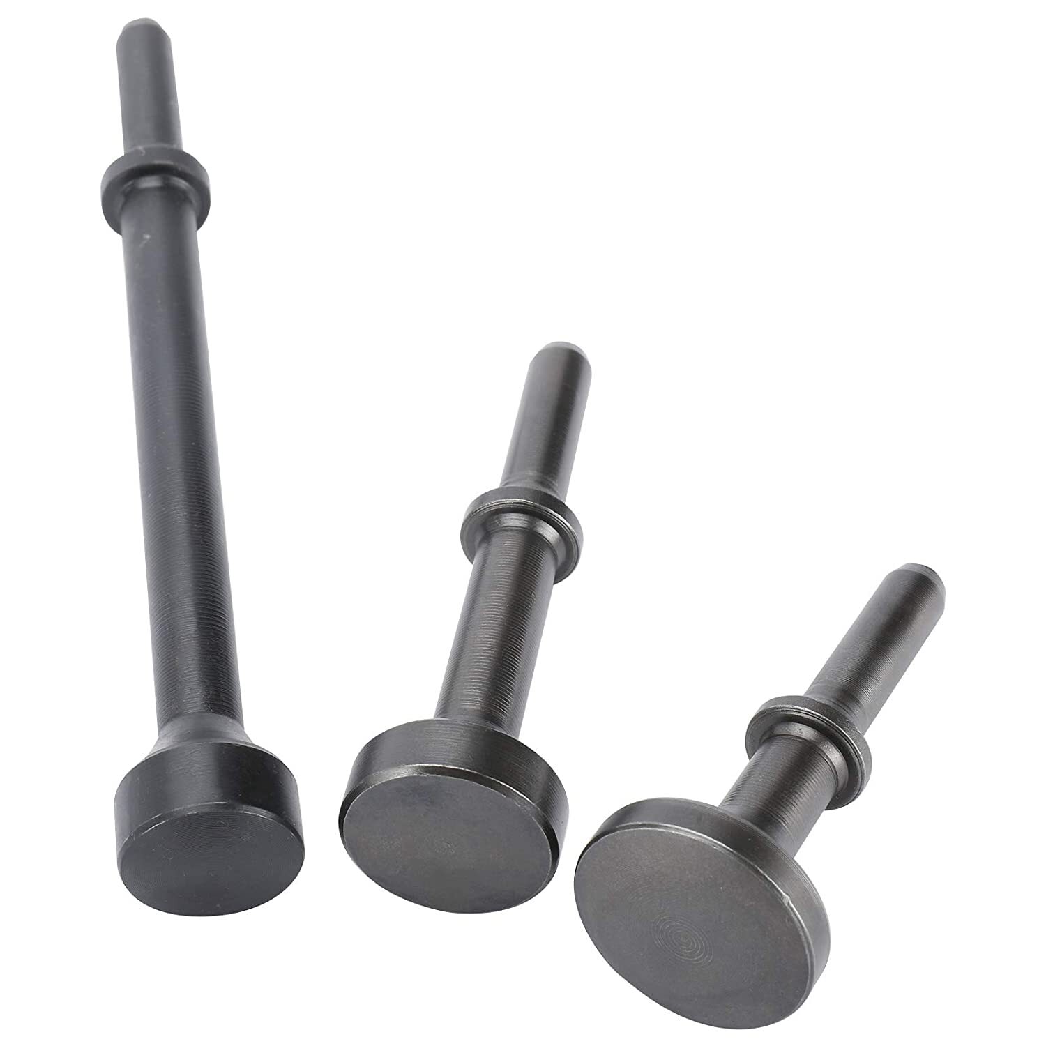 4PCS Smoothing Pneumatic Chisel Air Hammer Bits Tool Set 10mm Shrank with Spring