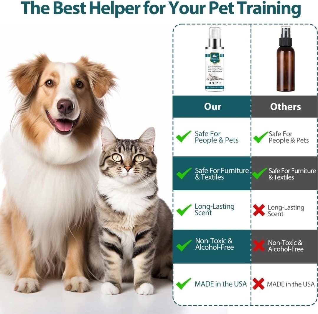 ACCTNDOK Enhanced Cat Spray - Natural Safe No-Scratch Botanical Mist