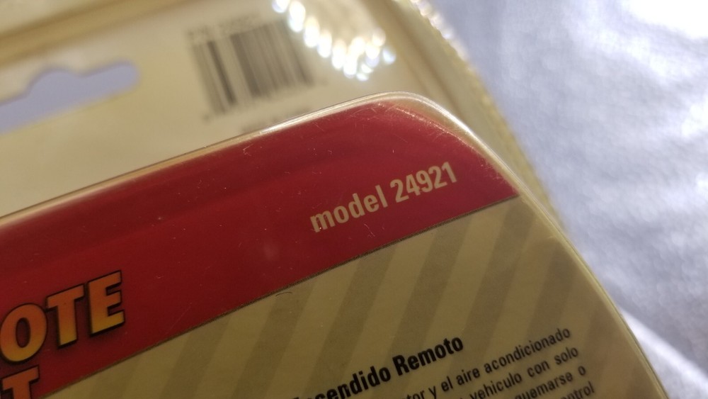 DIRECTED ELECTRONICS READY REMOTE START MODEL 24921 FACTORY SEALED NEW