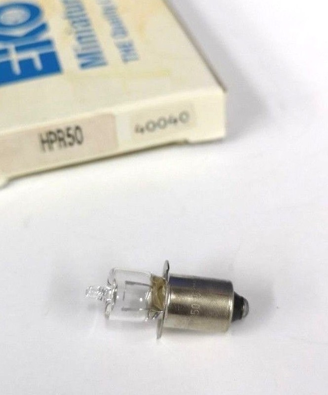 HPR50 5.2V .85A MINIATURE BULB Light LAMP Flashlight FAST SHIP NEW EiKO 40040