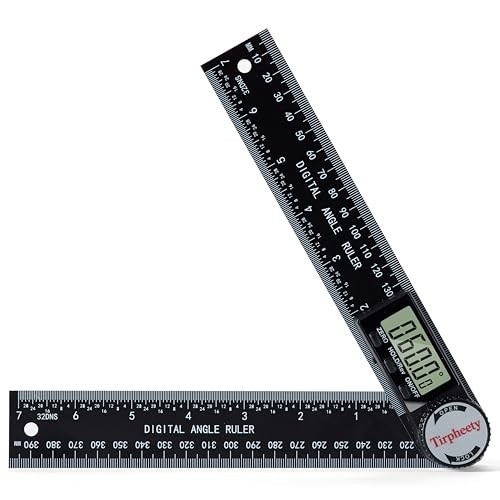Third Generation Protractor Angle Finder, Digital Angle Ruler with 7Inch/200Mm,