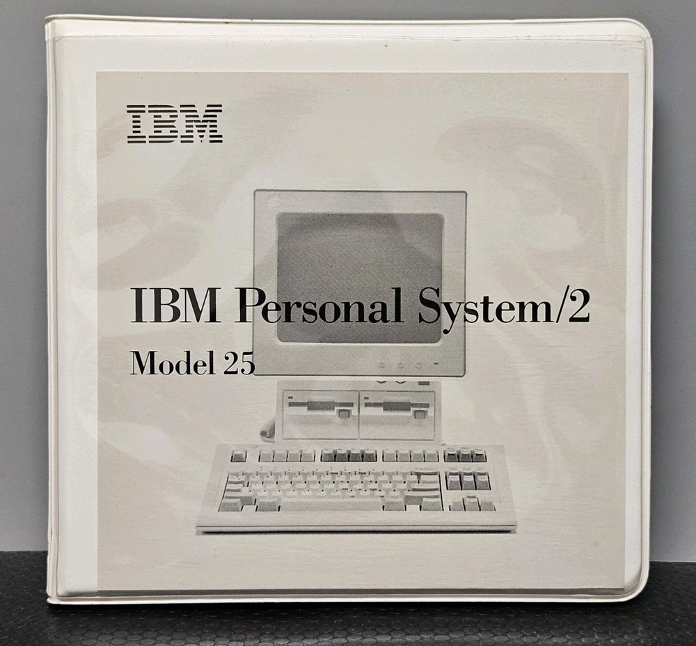 IBM Personal System/2 Model 25 Hard Clamshell Case Only **NO DISC**
