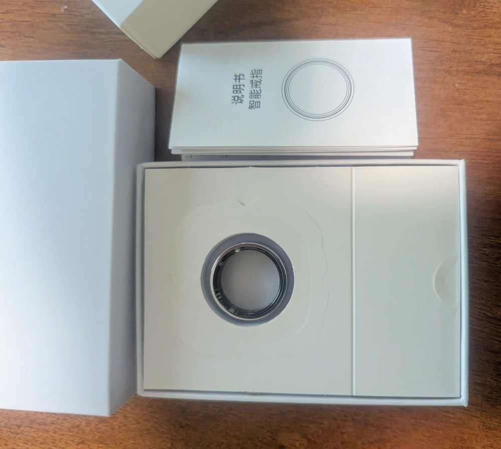 Smart Ring Brand New Black Size 10