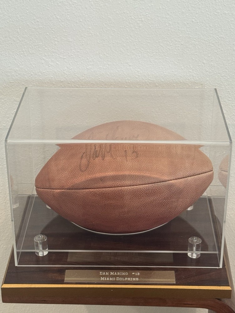 Dan Marino Dolphins HOF Signed Autograph Football Upper Deck COA