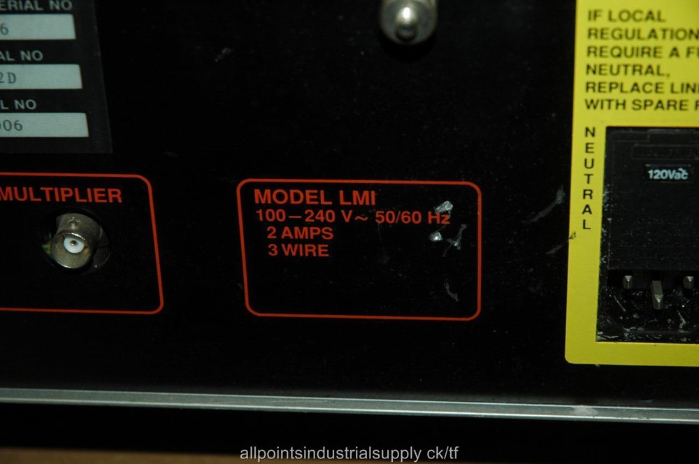Spectra Instruments Multi-Quad LM1 LM-1 Controller