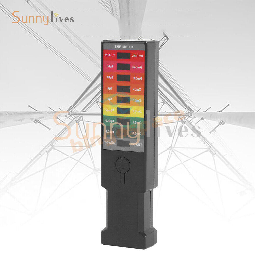 Electromagnetic Field Tester Digital Sensor Reader EMF Meter Radiation Detector