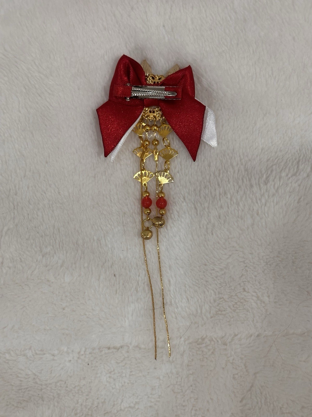 Authentic Catzo Club Cosplay Anime Inari Kitsune Ears & Tail set With Clip