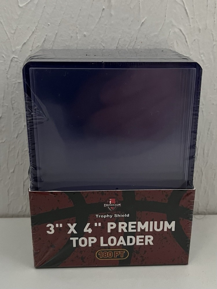 10 Count Super Thick 180 PT Toploader Protectors