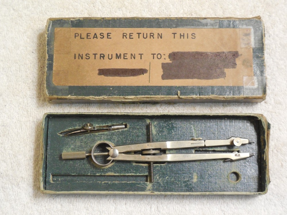 Keuffel Esser K E Bow Pen And Pencil Set Germany Drafting Engineering Tool