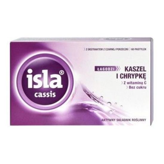 ISLA CASSIS 60 lozenges
