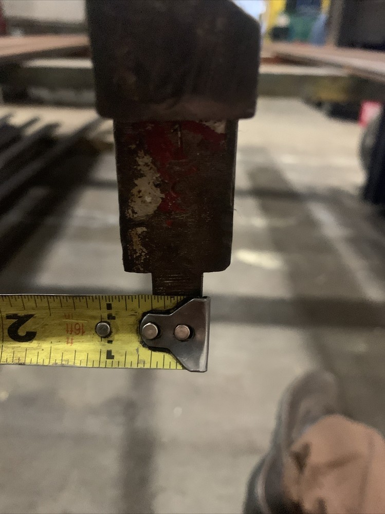 143” Used Pressbrake Die Tooling