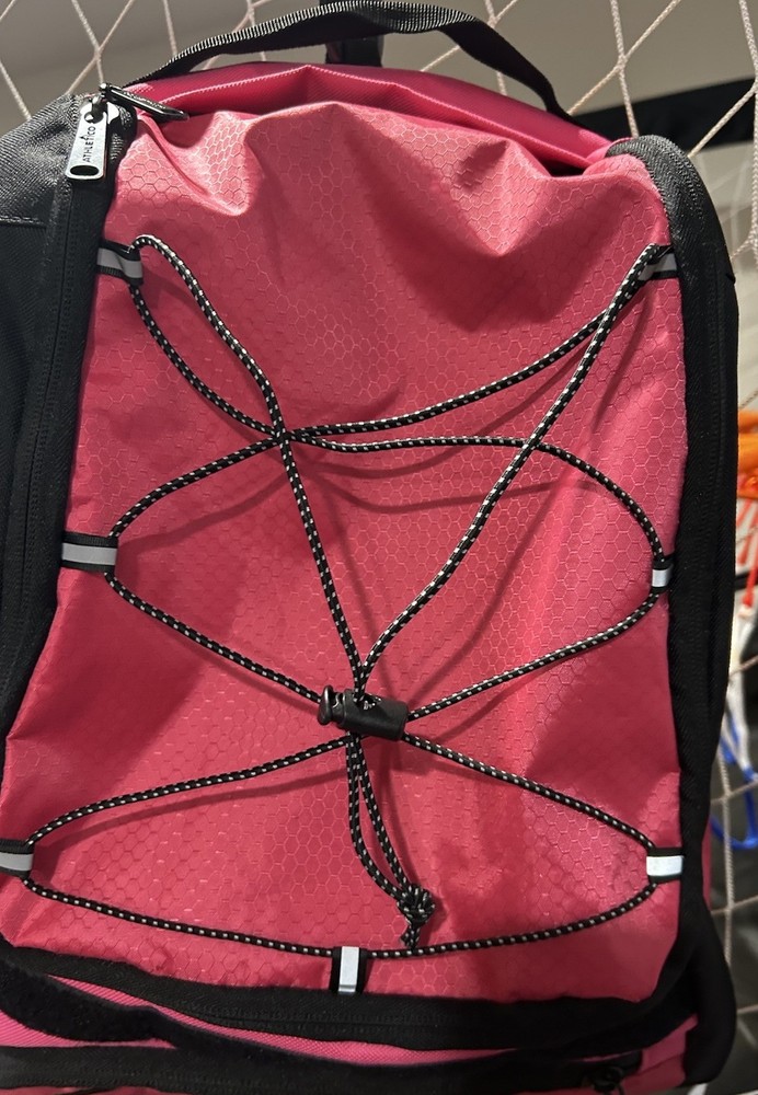 ATHLETICO Pink Softball Hanging Backpack Equipment Bat Storage 20" NICE