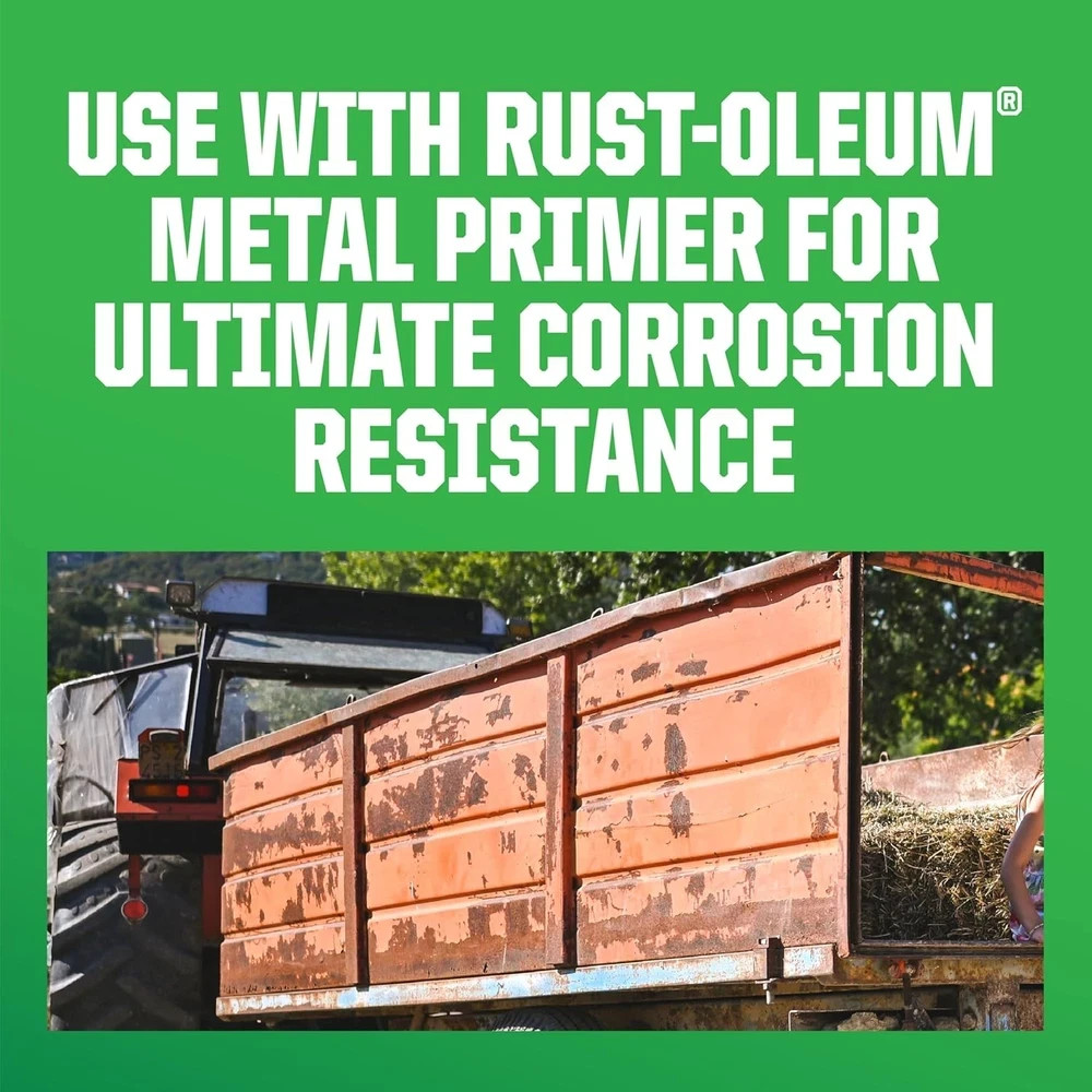 Rust-Oleum 280168 Farm Implement Enamel Paint Black 2 Gallons