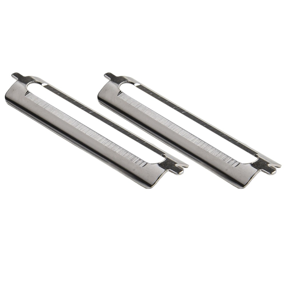 55mm Stainless Steel Single-Sided Flat Blade Melon Fruit Planer Peeling Blade